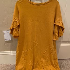 Golden Zara Dress